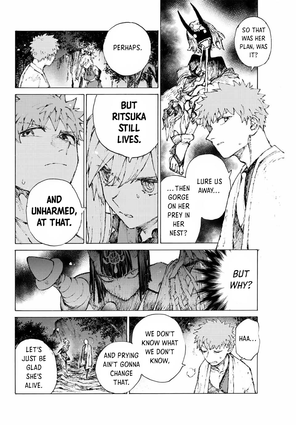 Fate/Grand Order: Epic of Remnant - Seven Duels of Swordsmasters Chapter 41 page 10 - Chapter 41: Sink or Swim