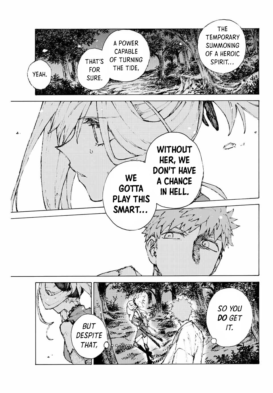 Fate/Grand Order: Epic of Remnant - Seven Duels of Swordsmasters Chapter 41 page 11 - Chapter 41: Sink or Swim