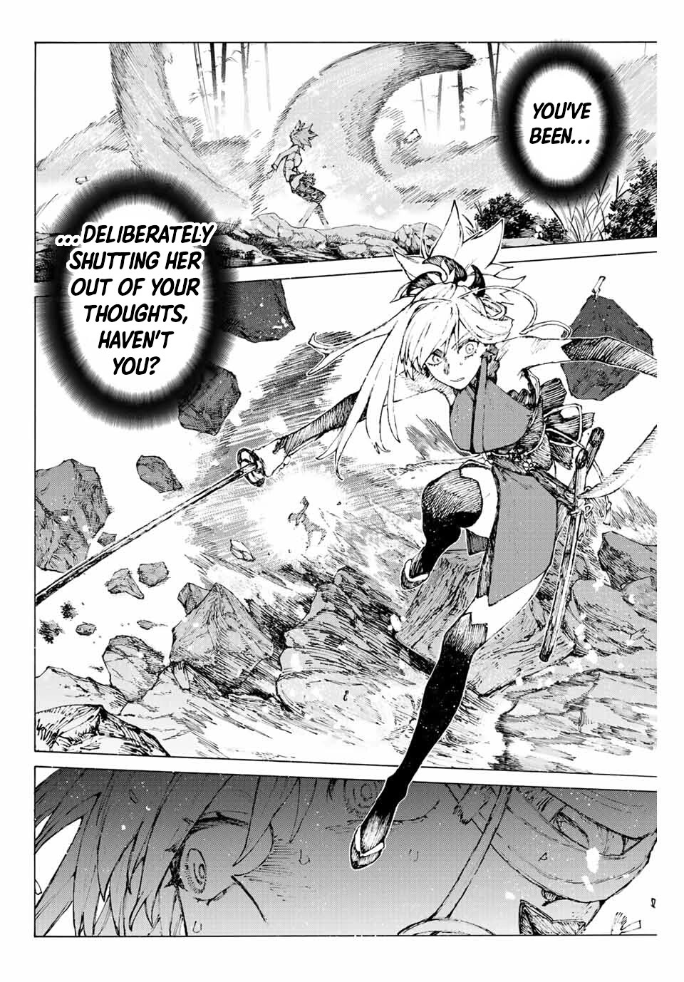 Fate/Grand Order: Epic of Remnant - Seven Duels of Swordsmasters Chapter 41 page 12 - Chapter 41: Sink or Swim