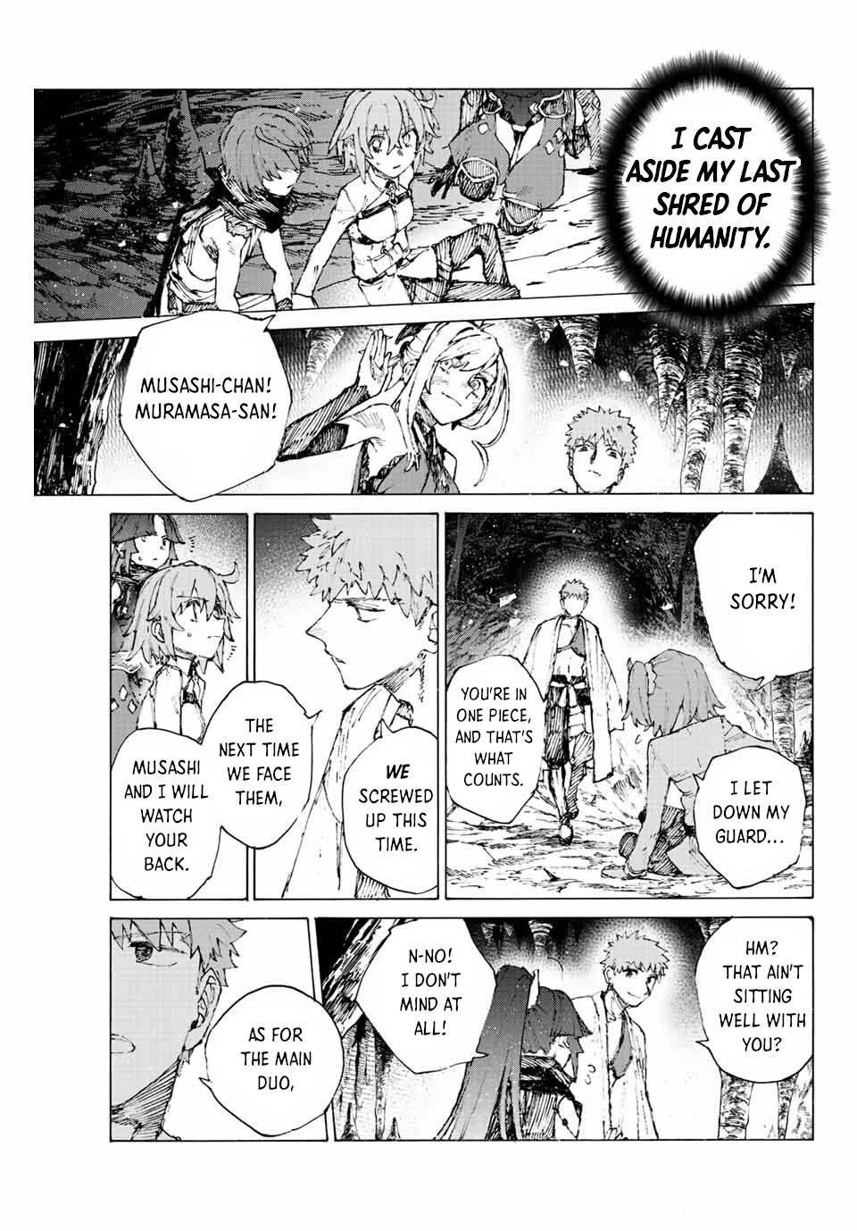 Fate/Grand Order: Epic of Remnant - Seven Duels of Swordsmasters Chapter 41 page 15 - Chapter 41: Sink or Swim