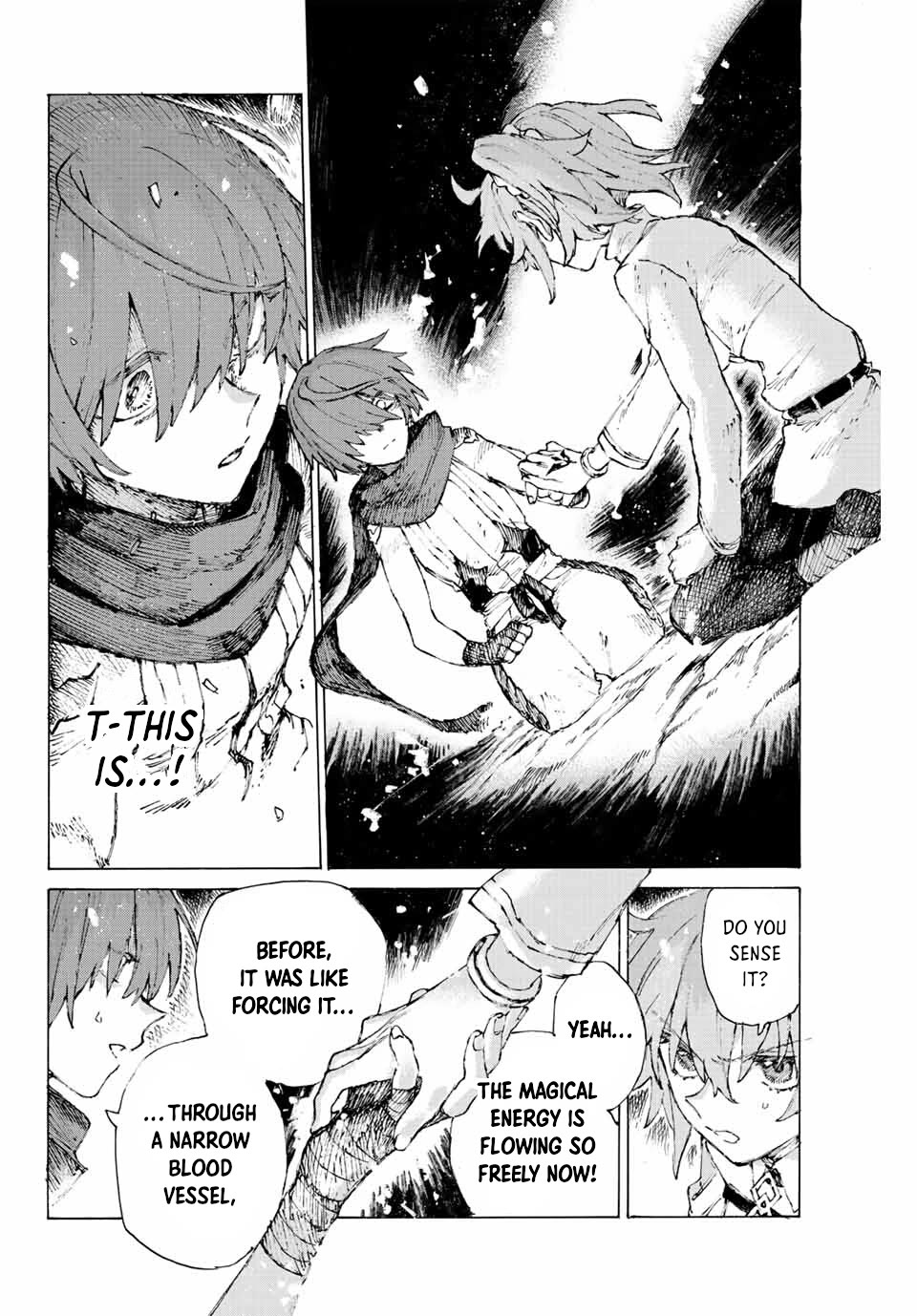 Fate/Grand Order: Epic of Remnant - Seven Duels of Swordsmasters Chapter 41 page 18 - Chapter 41: Sink or Swim