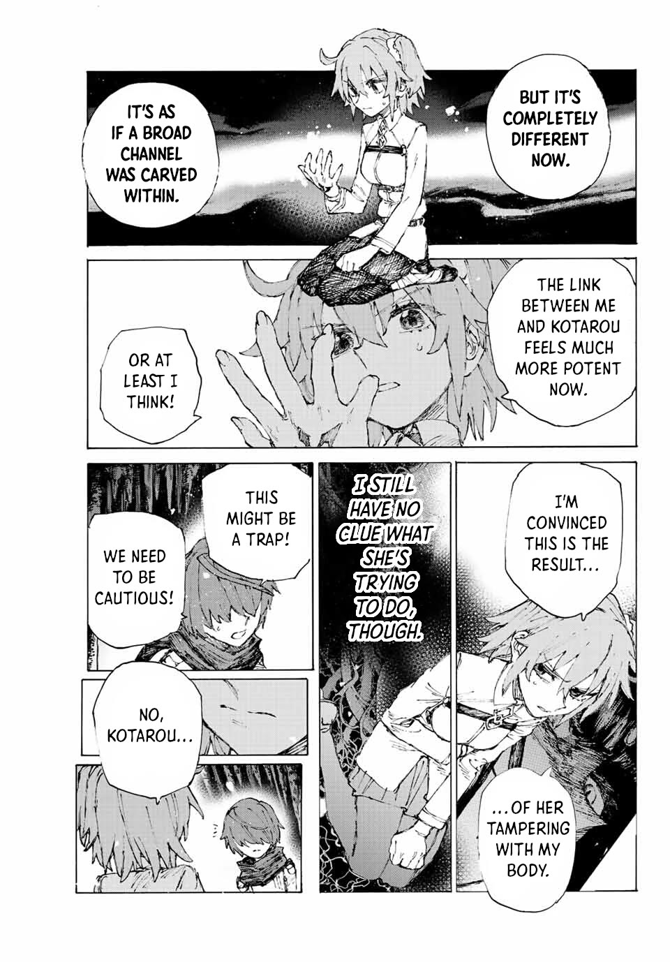 Fate/Grand Order: Epic of Remnant - Seven Duels of Swordsmasters Chapter 41 page 19 - Chapter 41: Sink or Swim