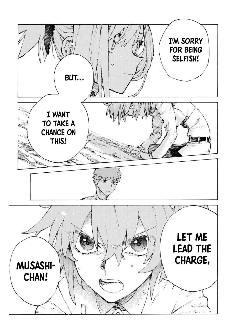 Fate/Grand Order: Epic of Remnant - Seven Duels of Swordsmasters Chapter 41 page 21 - Chapter 41: Sink or Swim