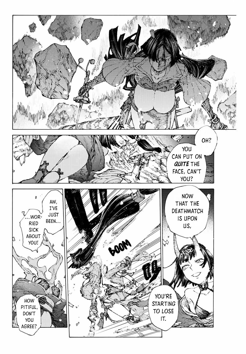 Fate/Grand Order: Epic of Remnant - Seven Duels of Swordsmasters Chapter 41 page 24 - Chapter 41: Sink or Swim