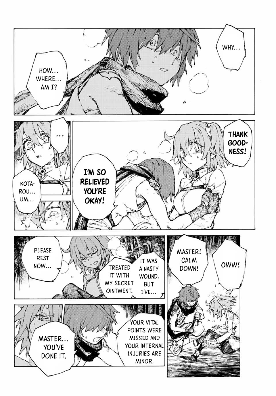 Fate/Grand Order: Epic of Remnant - Seven Duels of Swordsmasters Chapter 41 page 8 - Chapter 41: Sink or Swim