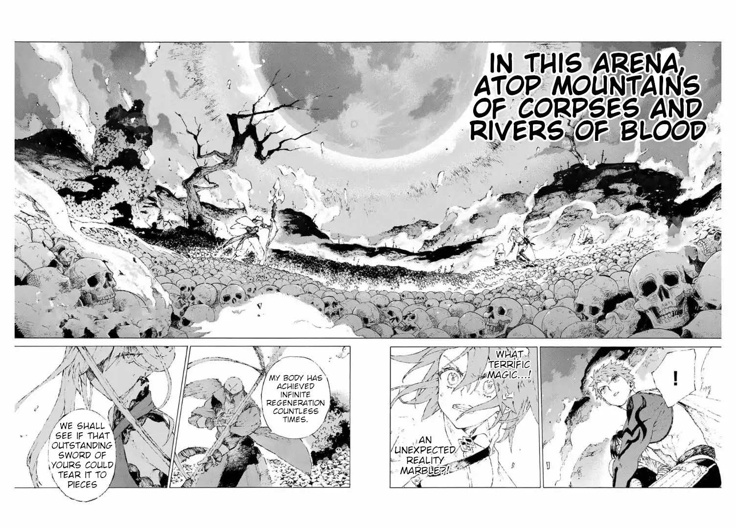 Fate/Grand Order: Epic of Remnant - Seven Duels of Swordsmasters Chapter 7 page 3 - Chapter 7: The First Match (2)