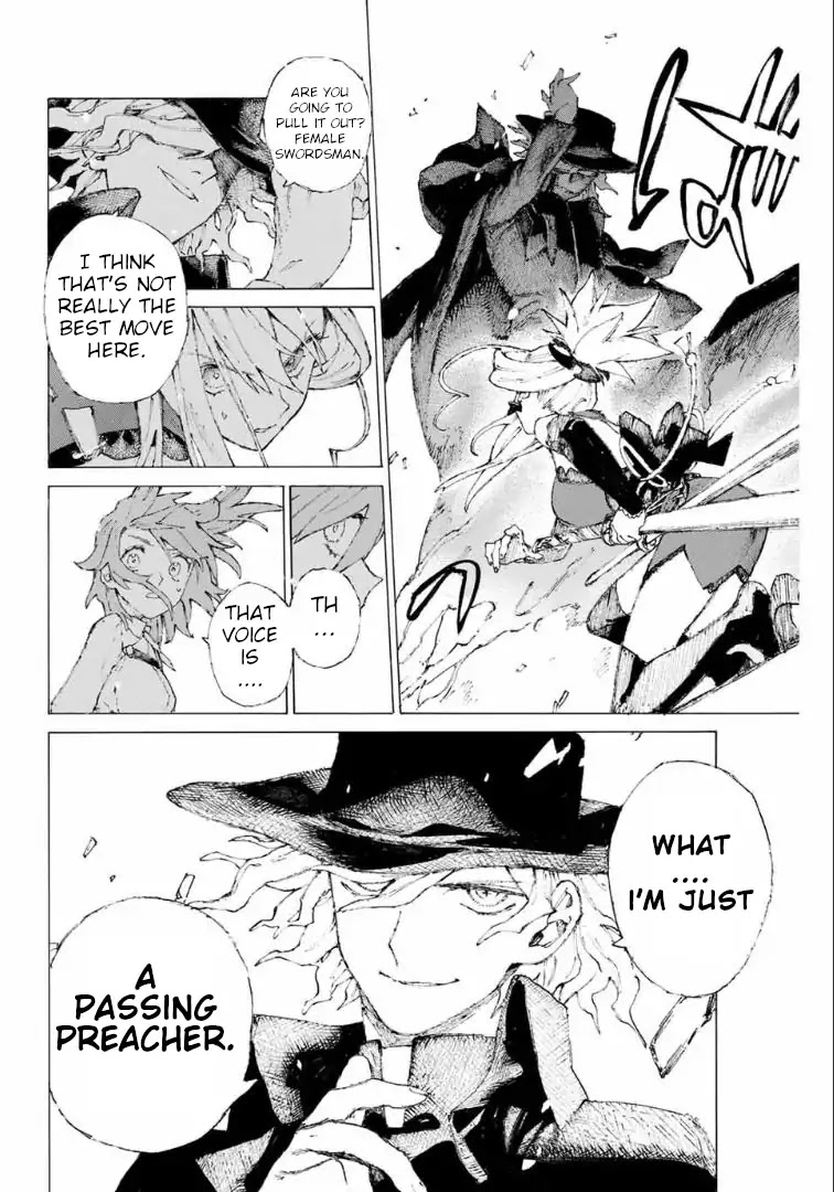 Fate/Grand Order: Epic of Remnant - Seven Duels of Swordsmasters Chapter 9 page 19 - Chapter 9: Recognizable Faces and Unfamiliar Faces