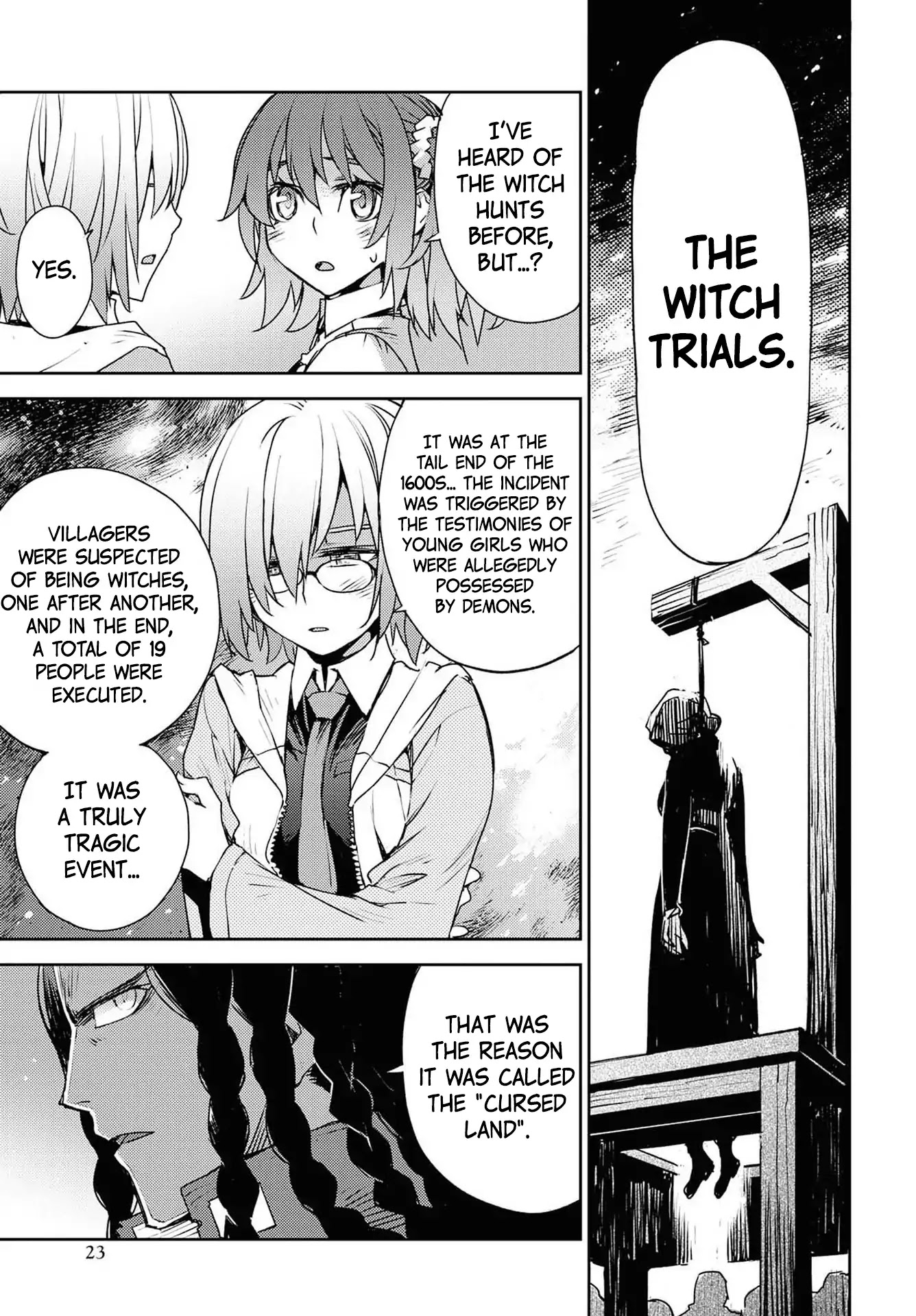 Fate/Grand Order: Epic of Remnant - Subspecies Singularity IV: Taboo Advent Salem: Salem of Heresy Chapter 1 page 18 - Chapter 1: Prologue