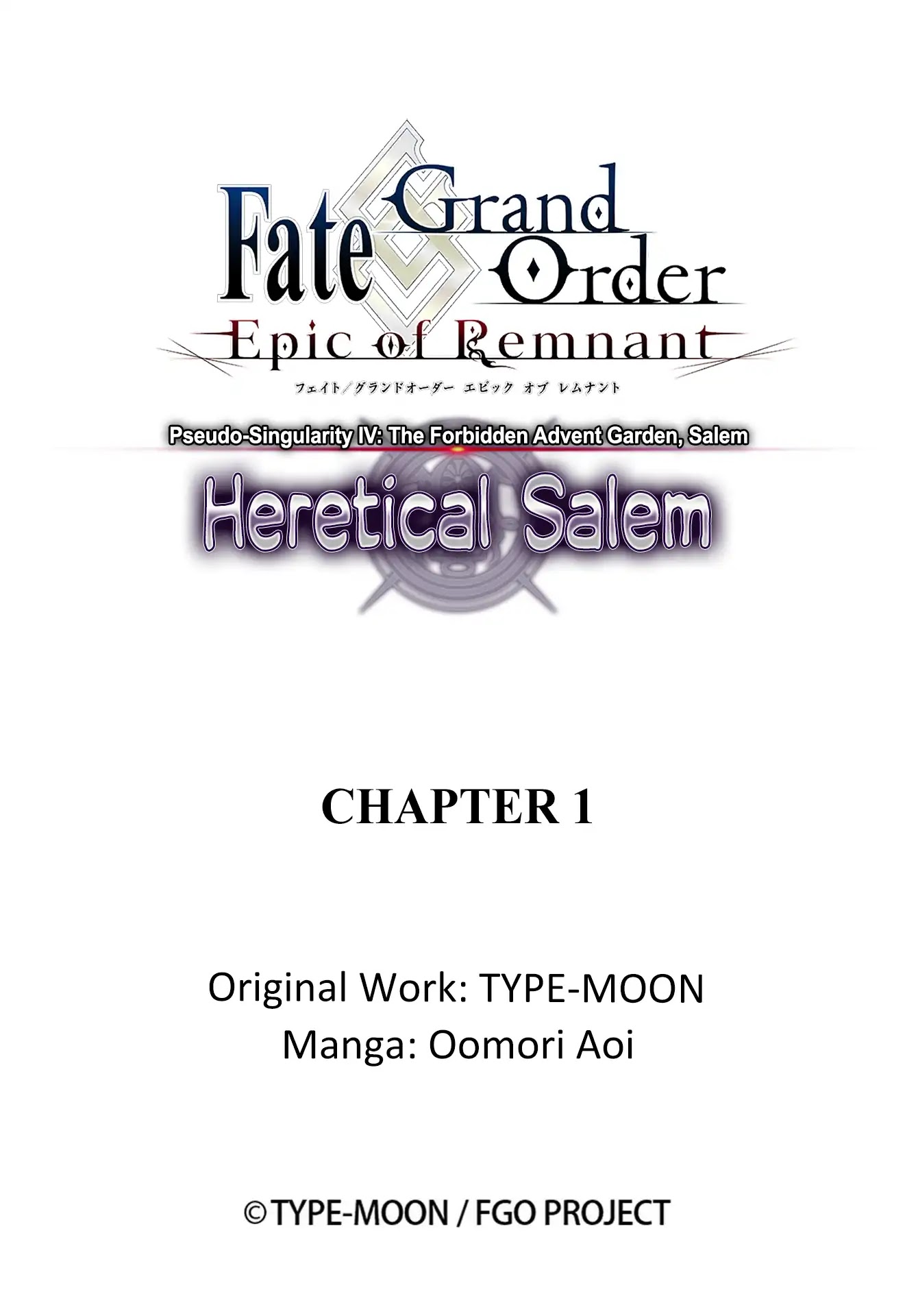 Fate/Grand Order: Epic of Remnant - Subspecies Singularity IV: Taboo Advent Salem: Salem of Heresy Chapter 1 page 42 - Chapter 1: Prologue