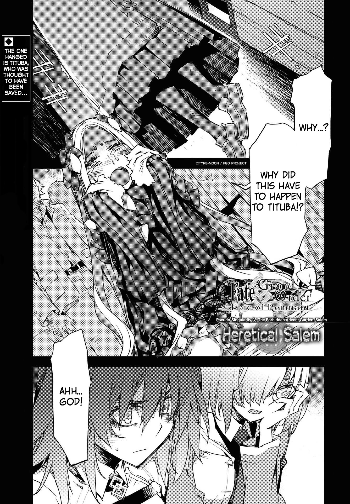 Fate/Grand Order: Epic of Remnant - Subspecies Singularity IV: Taboo Advent Salem: Salem of Heresy Chapter 15 page 1 - Chapter 15: The First Knot - 5