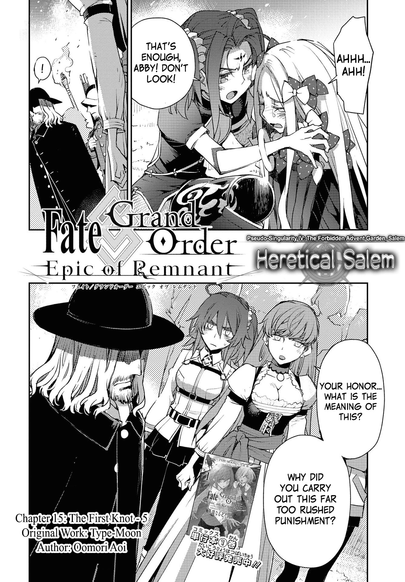 Fate/Grand Order: Epic of Remnant - Subspecies Singularity IV: Taboo Advent Salem: Salem of Heresy Chapter 15 page 2 - Chapter 15: The First Knot - 5