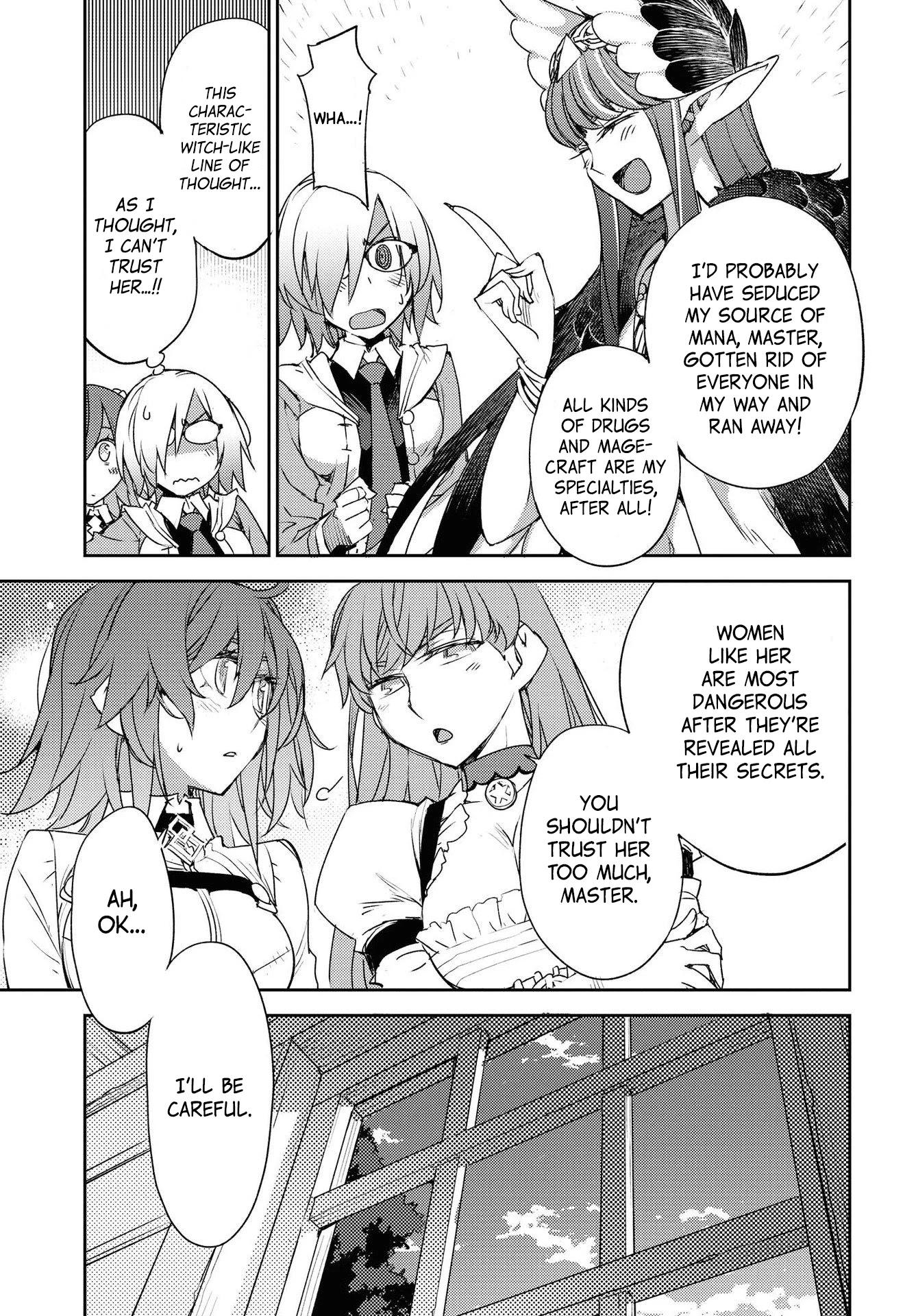 Fate/Grand Order: Epic of Remnant - Subspecies Singularity IV: Taboo Advent Salem: Salem of Heresy Chapter 19 page 19 - Chapter 19: The First Knot - 9