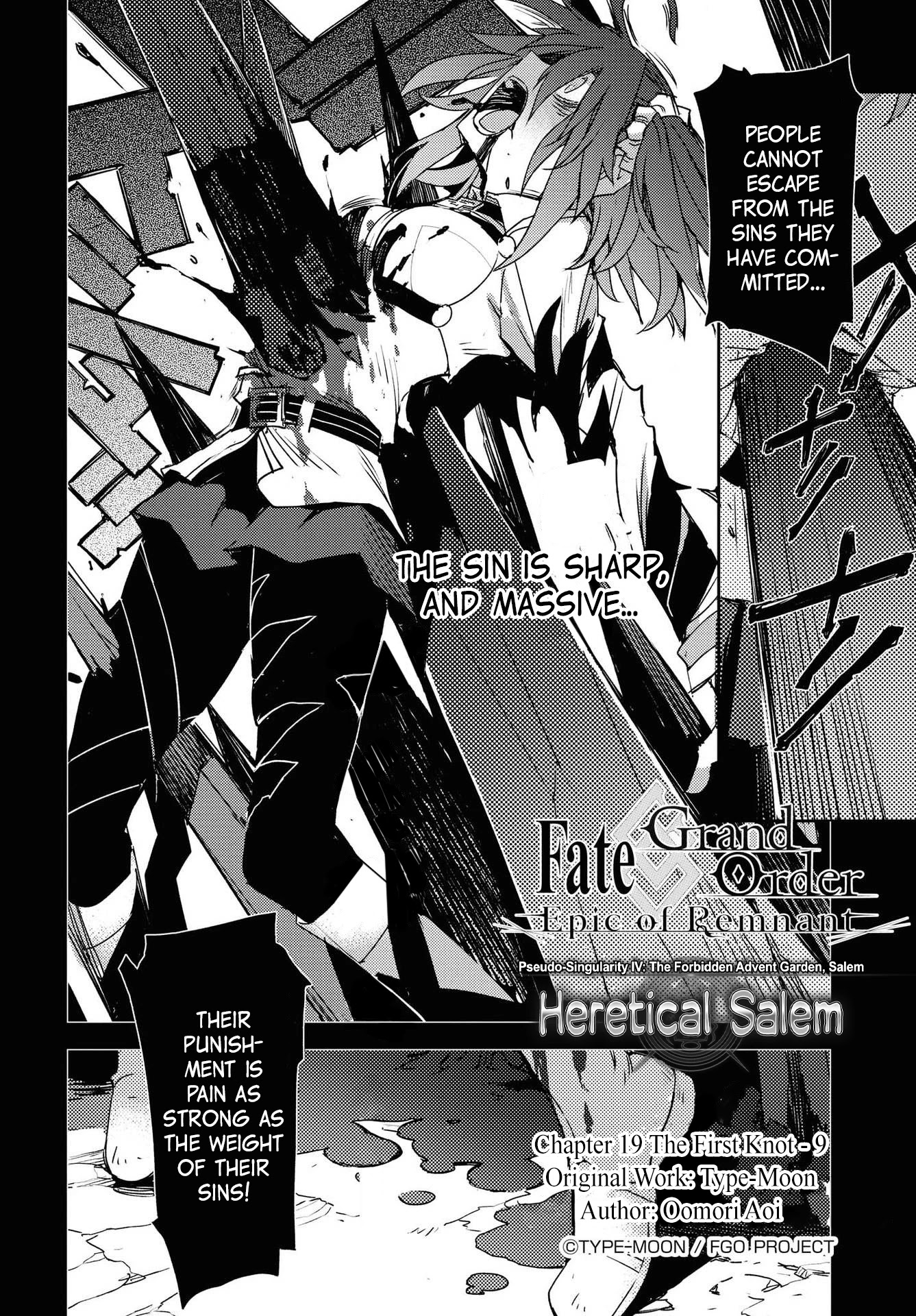 Fate/Grand Order: Epic of Remnant - Subspecies Singularity IV: Taboo Advent Salem: Salem of Heresy Chapter 19 page 2 - Chapter 19: The First Knot - 9