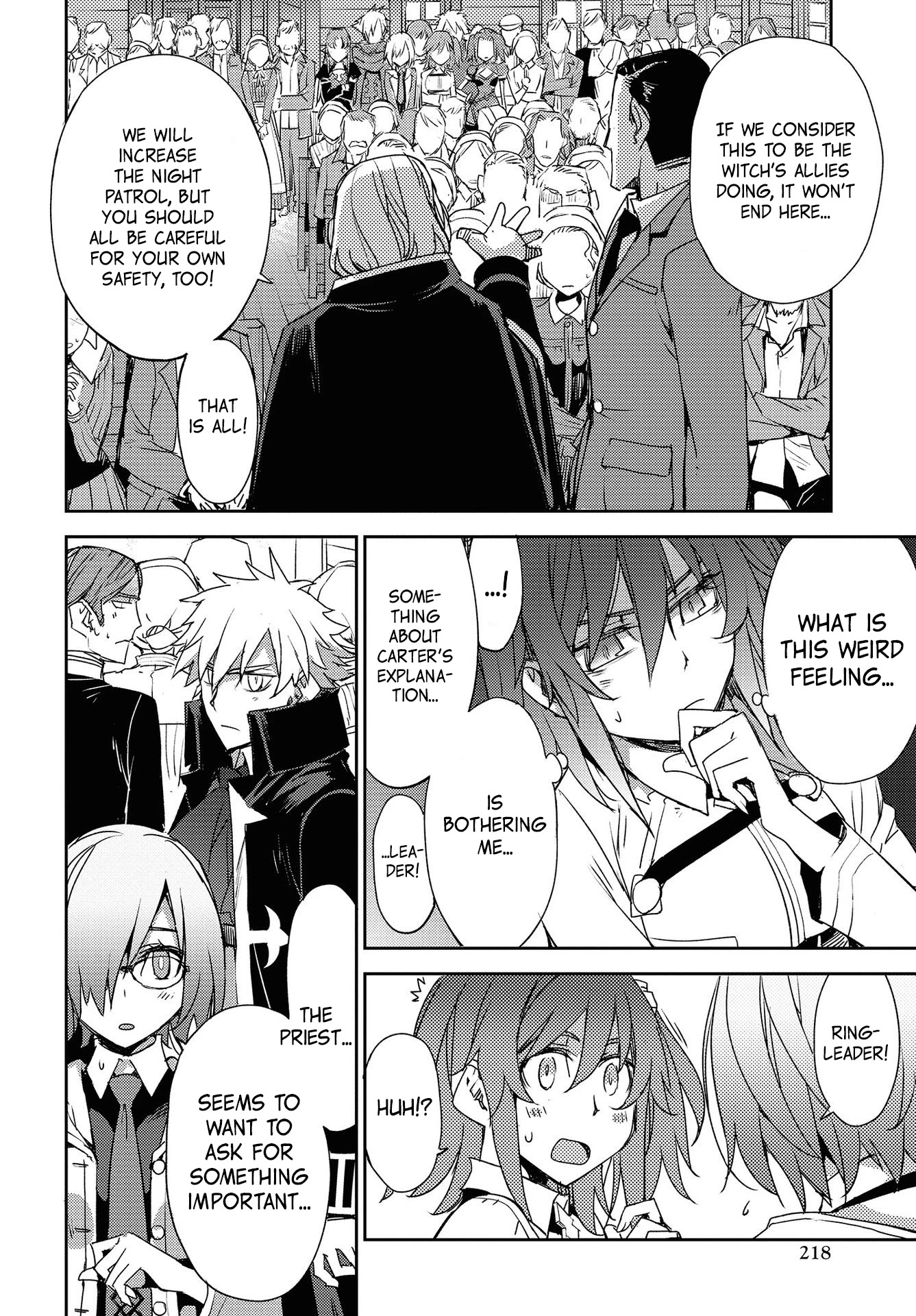 Fate/Grand Order: Epic of Remnant - Subspecies Singularity IV: Taboo Advent Salem: Salem of Heresy Chapter 20 page 8 - Chapter 20: The Second Knot -1