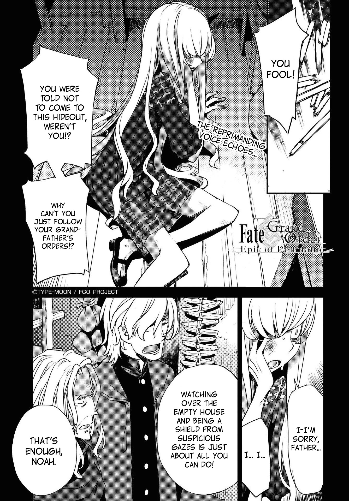 Fate/Grand Order: Epic of Remnant - Subspecies Singularity IV: Taboo Advent Salem: Salem of Heresy Chapter 21 page 1 - Chapter 21: The Second Knot - 2