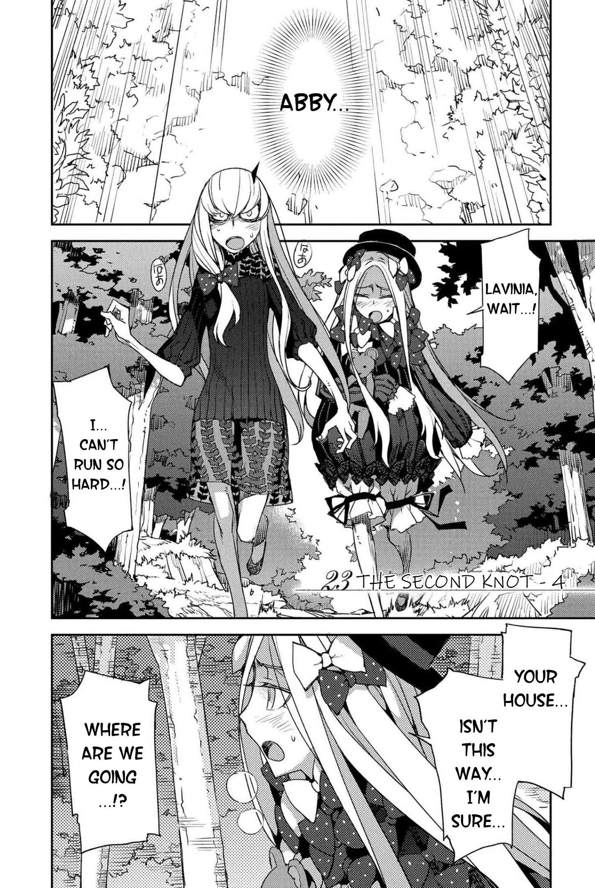 Fate/Grand Order: Epic of Remnant - Subspecies Singularity IV: Taboo Advent Salem: Salem of Heresy Chapter 23 page 4 - Chapter 23: The Second Knot - 4