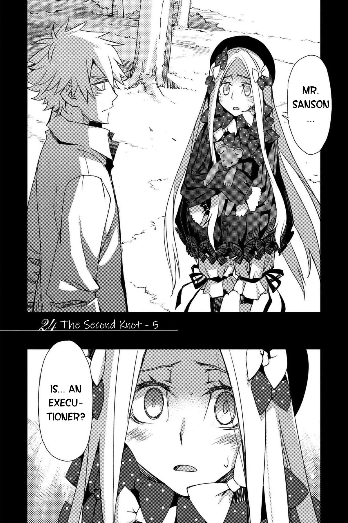 Fate/Grand Order: Epic of Remnant - Subspecies Singularity IV: Taboo Advent Salem: Salem of Heresy Chapter 24 page 1 - Chapter 24: The Second Knot - 5