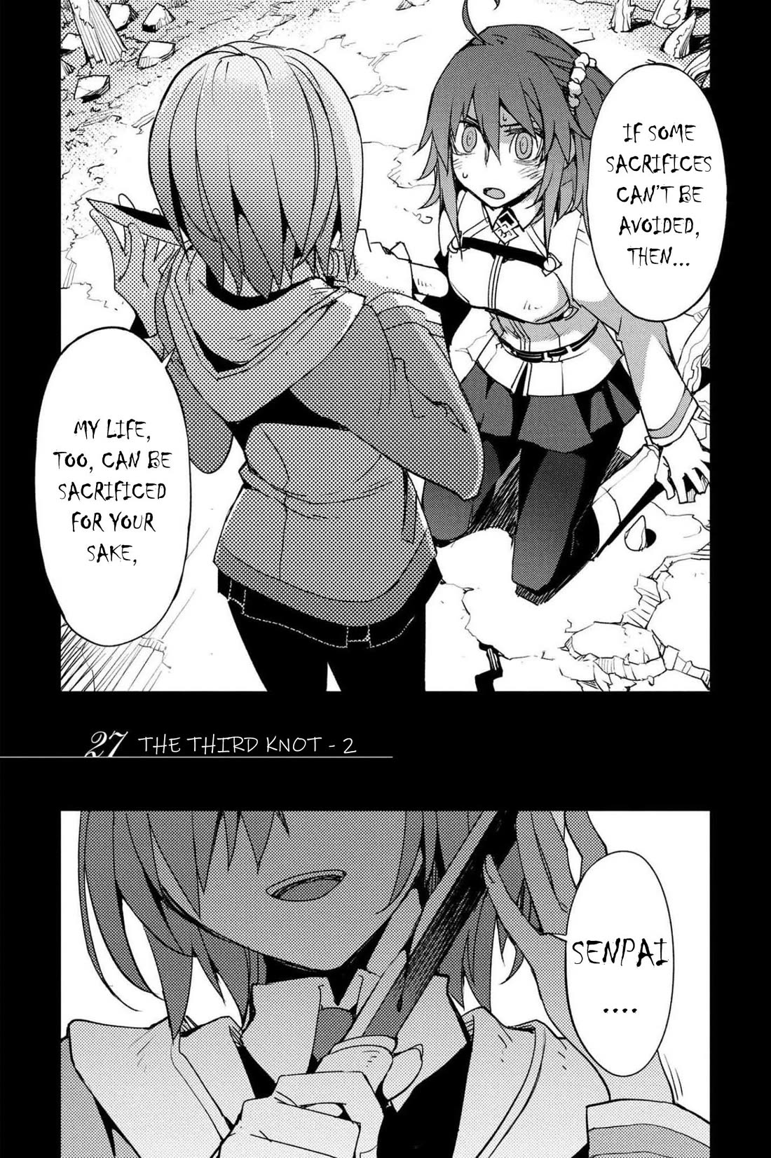 Fate/Grand Order: Epic of Remnant - Subspecies Singularity IV: Taboo Advent Salem: Salem of Heresy Chapter 27 page 1 - Chapter 27: The Third Knot - 2