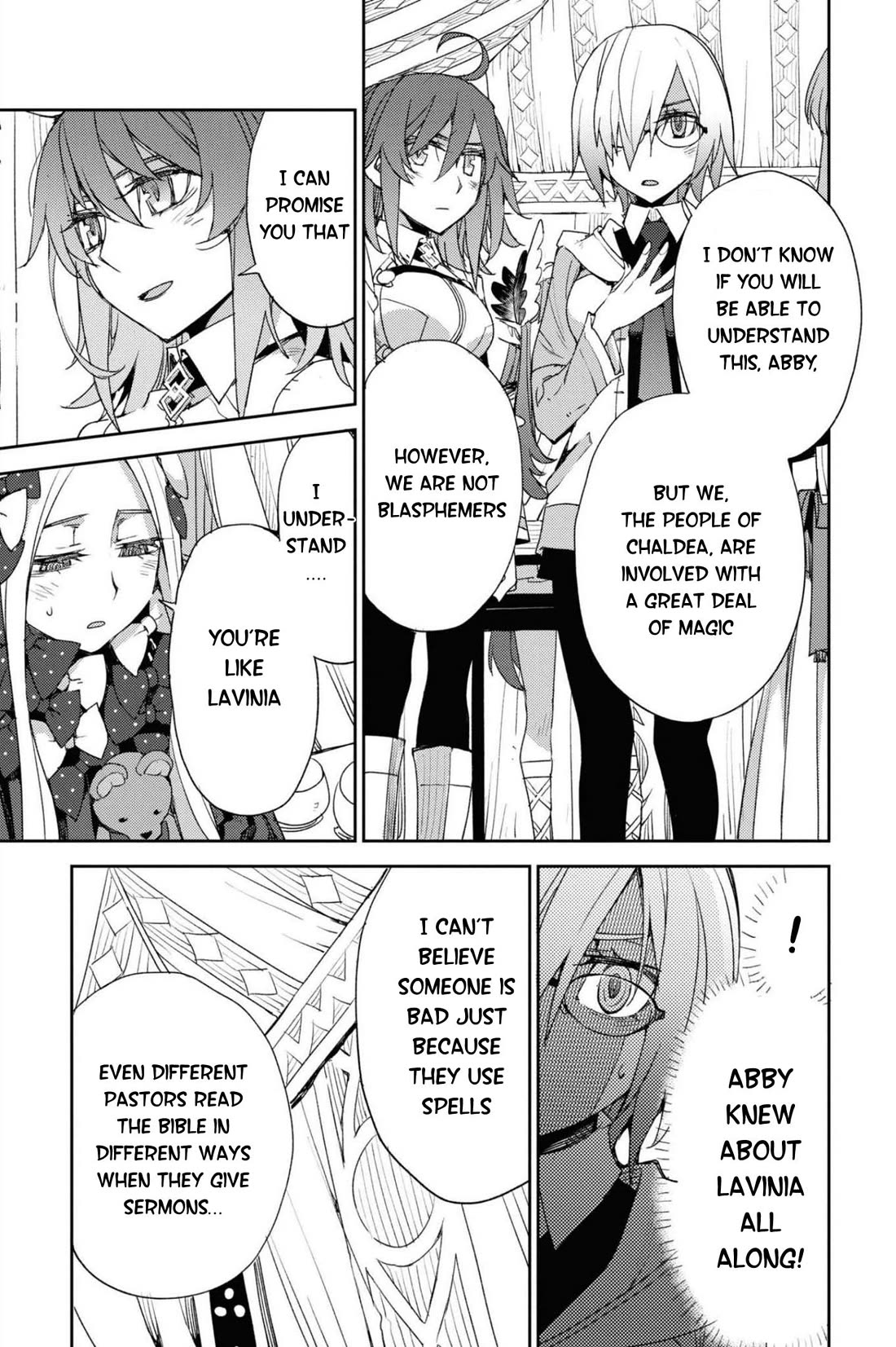 Fate/Grand Order: Epic of Remnant - Subspecies Singularity IV: Taboo Advent Salem: Salem of Heresy Chapter 34 page 11 - Chapter 34: The Third Knot - 9