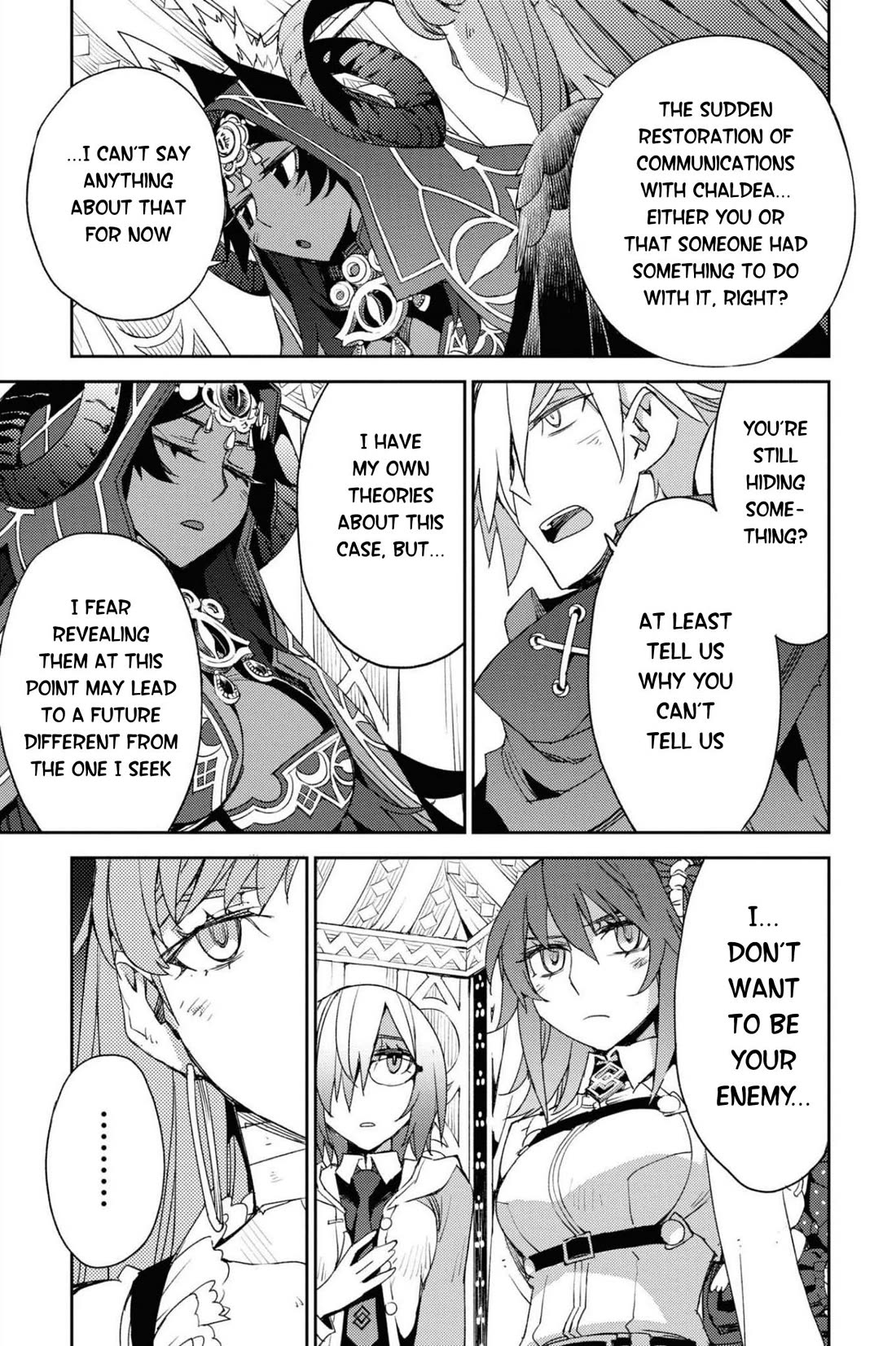 Fate/Grand Order: Epic of Remnant - Subspecies Singularity IV: Taboo Advent Salem: Salem of Heresy Chapter 34 page 9 - Chapter 34: The Third Knot - 9