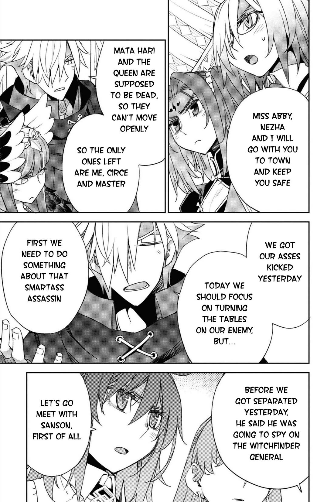 Fate/Grand Order: Epic of Remnant - Subspecies Singularity IV: Taboo Advent Salem: Salem of Heresy Chapter 35 page 14 - Chapter 35: The Fourth Knot - 1