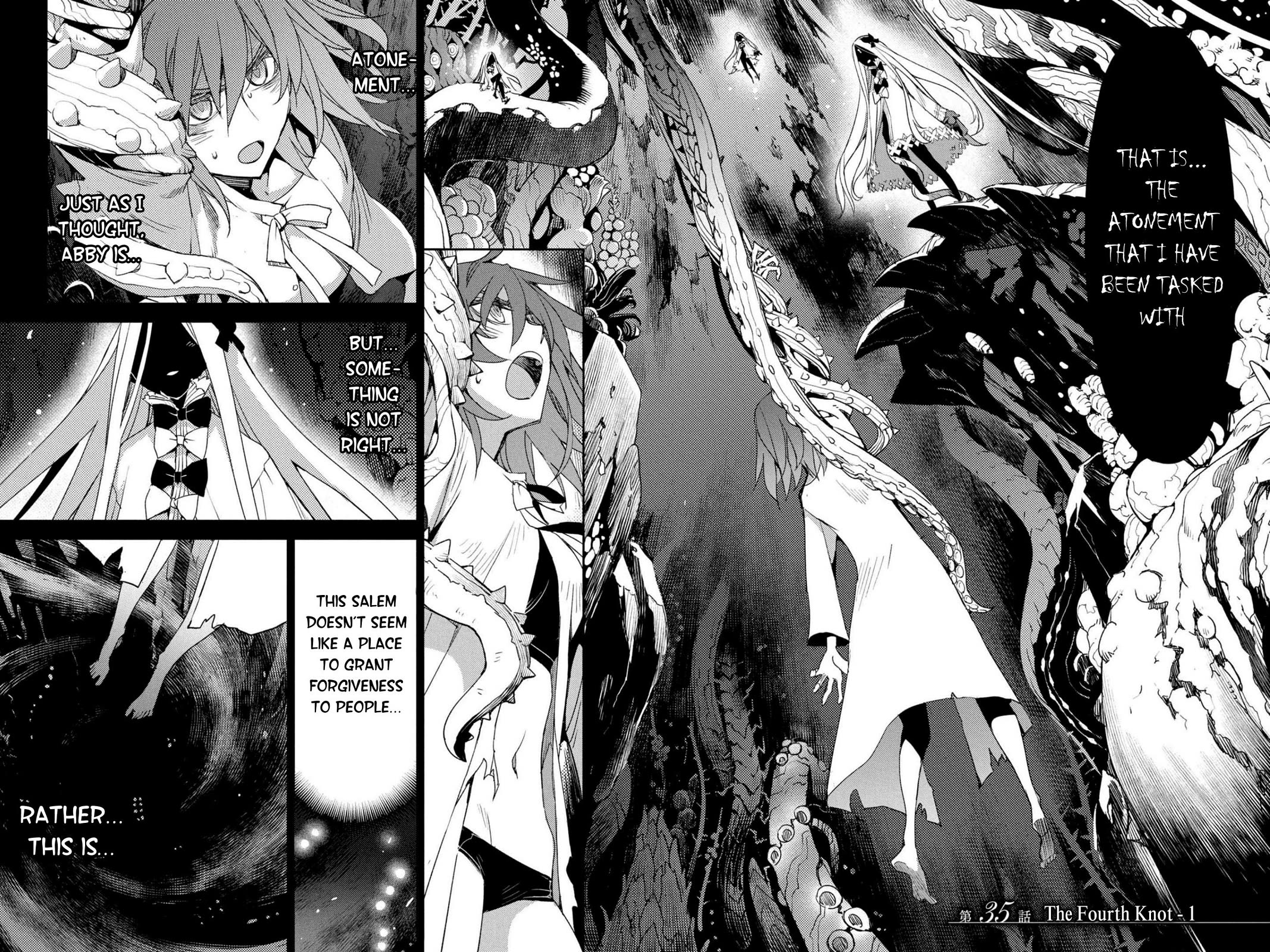 Fate/Grand Order: Epic of Remnant - Subspecies Singularity IV: Taboo Advent Salem: Salem of Heresy Chapter 35 page 2 - Chapter 35: The Fourth Knot - 1
