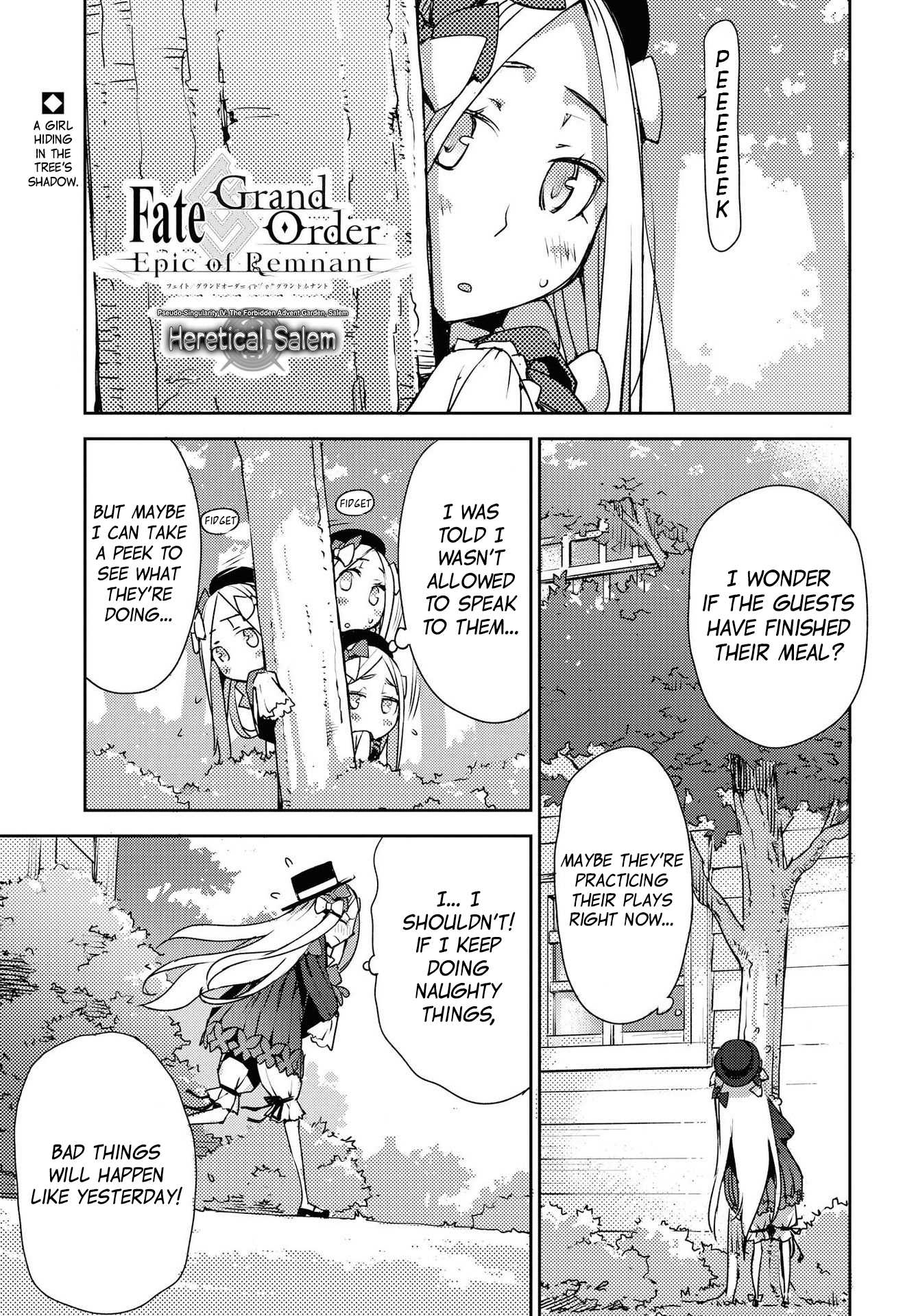 Fate/Grand Order: Epic of Remnant - Subspecies Singularity IV: Taboo Advent Salem: Salem of Heresy Chapter 4 page 1 - Chapter 4: Unknot: Before Dawn 3