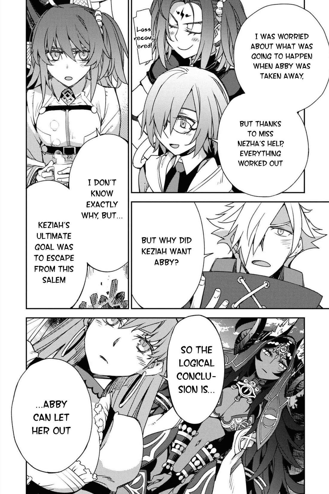 Fate/Grand Order: Epic of Remnant - Subspecies Singularity IV: Taboo Advent Salem: Salem of Heresy Chapter 42 page 11 - Chapter 42: The Fourth Knot - 8