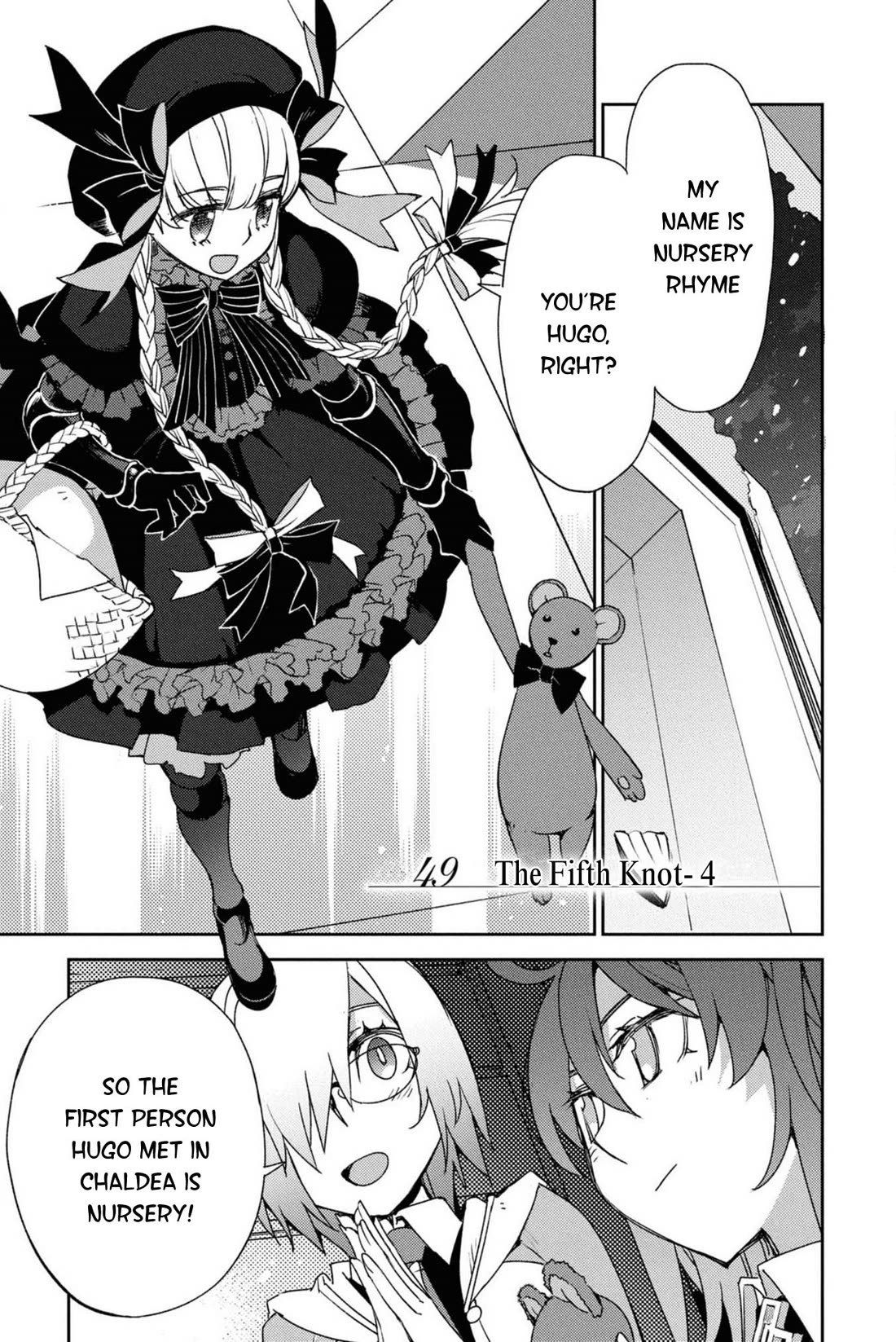 Fate/Grand Order: Epic of Remnant - Subspecies Singularity IV: Taboo Advent Salem: Salem of Heresy Chapter 49 page 1 - Chapter 49: The Fifth Knot - 4