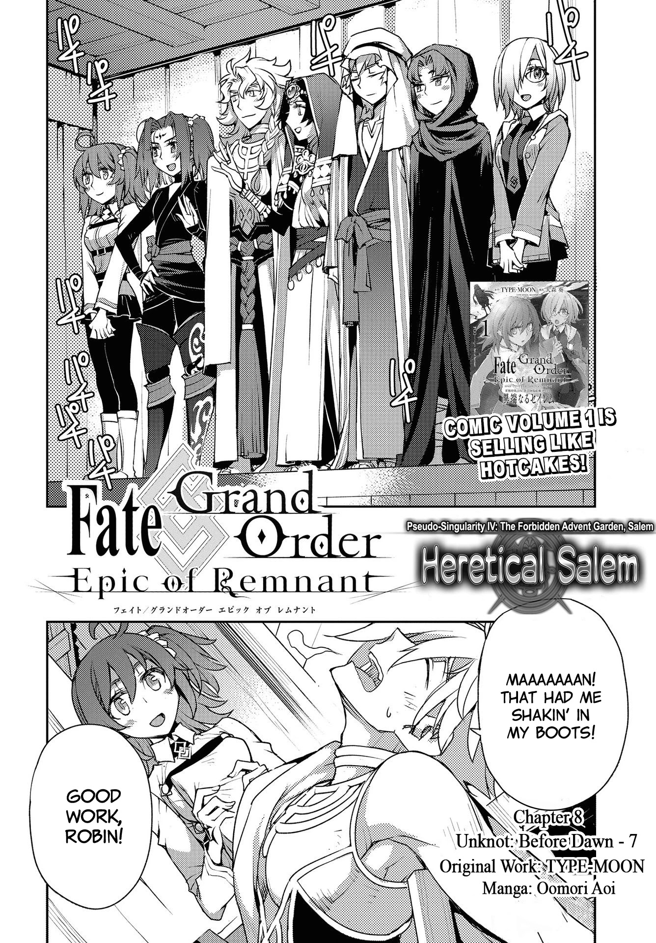 Fate/Grand Order: Epic of Remnant - Subspecies Singularity IV: Taboo Advent Salem: Salem of Heresy Chapter 8 page 2 - Chapter 8: Unknot: Before Dawn 7
