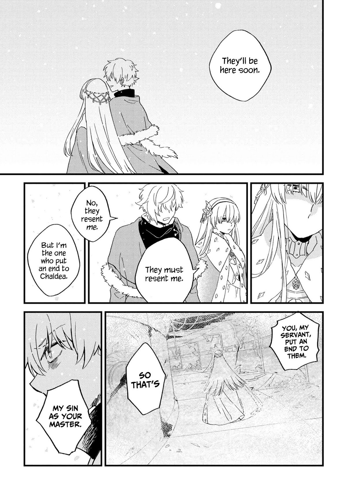 Fate/Grand Order From Lostbelt Chapter 1 page 21 - Chapter 1: A Letter From the Permafrost Empire