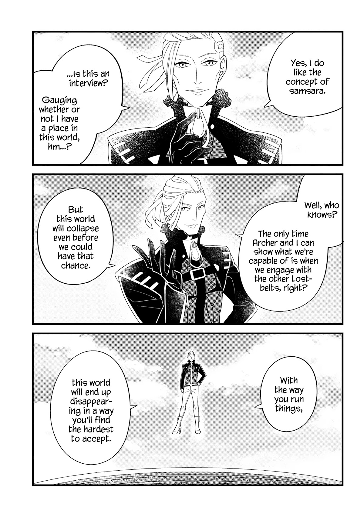 Fate/Grand Order From Lostbelt Chapter 11 page 3 - Chapter 11: In Search of a God