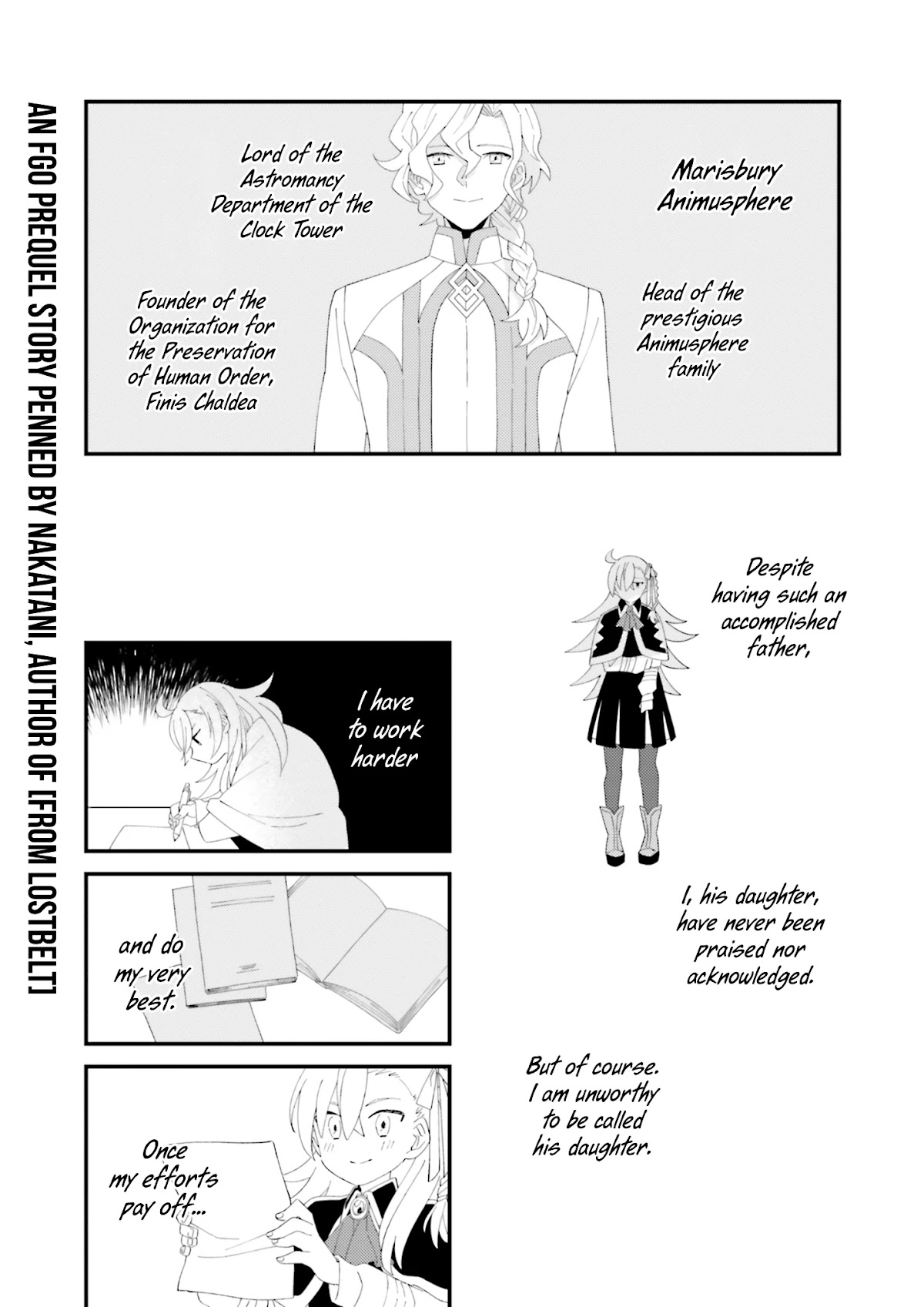 Fate/Grand Order From Lostbelt Chapter 7.5 page 1 - Chapter 7.5: Miss Olga Marie