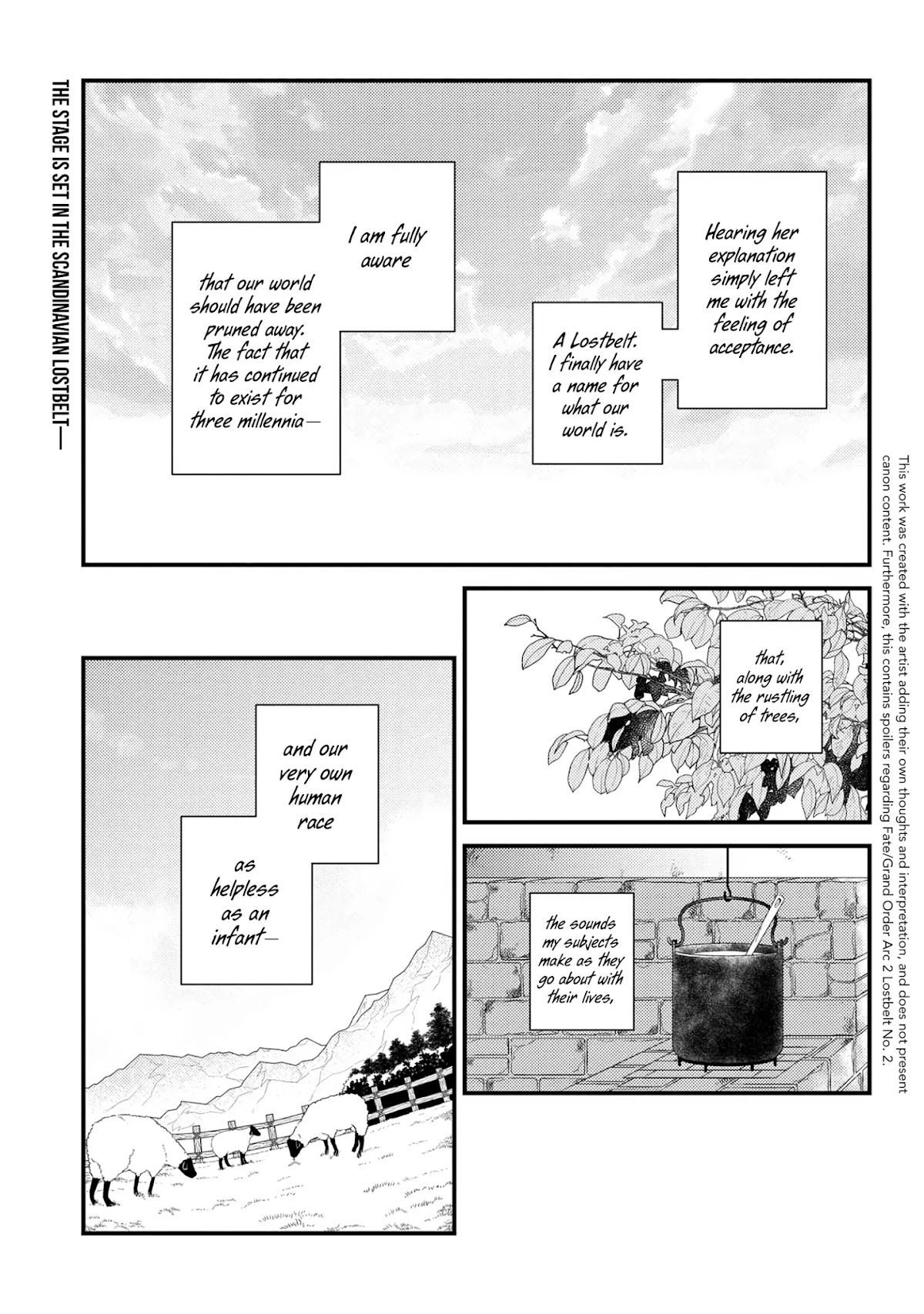 Fate/Grand Order From Lostbelt Chapter 8 page 1 - Chapter 8: Lives to Nurture