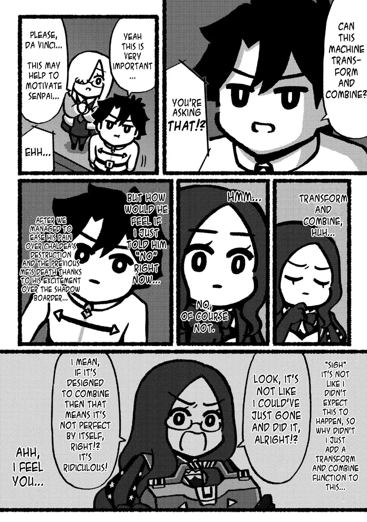 Fate/Grand Order: Fujimaru Ritsuka Doesn't Get it Chapter 1 page 2 - Chapter 1