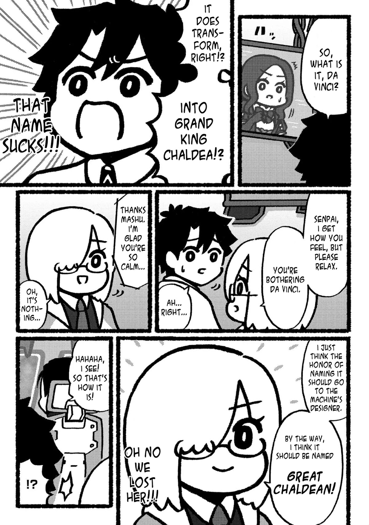 Fate/Grand Order: Fujimaru Ritsuka Doesn't Get it Chapter 1 page 3 - Chapter 1