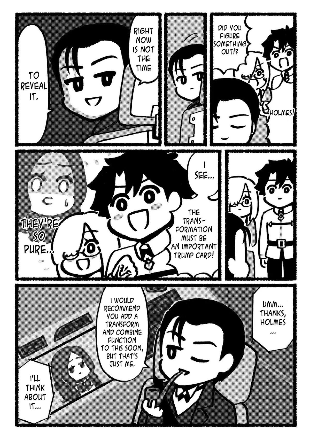 Fate/Grand Order: Fujimaru Ritsuka Doesn't Get it Chapter 1 page 4 - Chapter 1