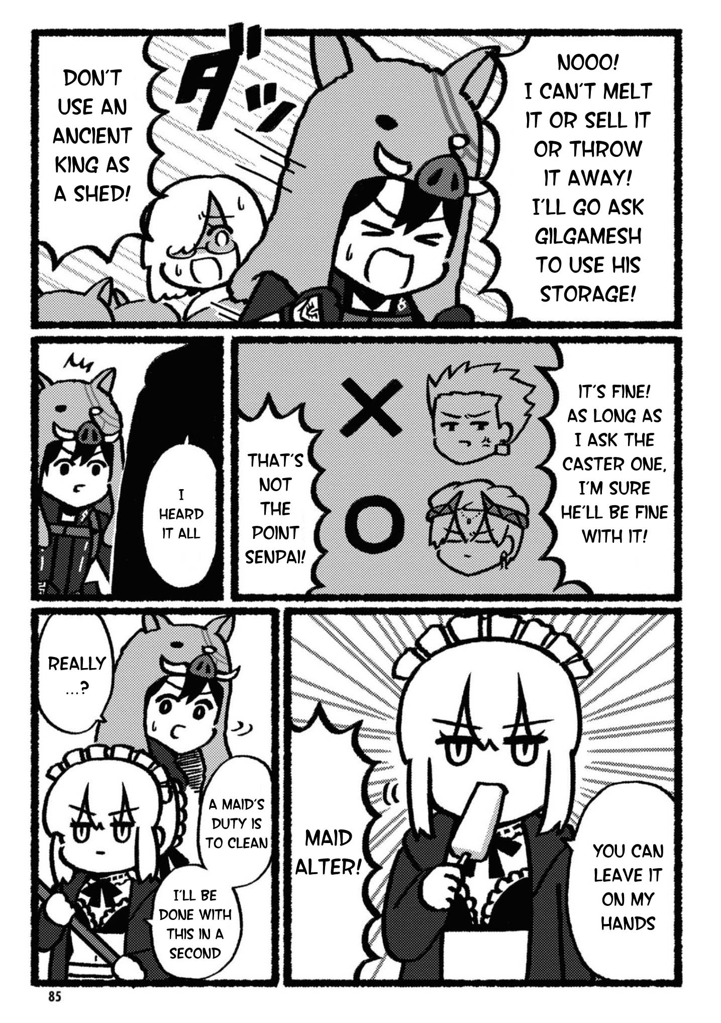 Fate/Grand Order: Fujimaru Ritsuka Doesn't Get it Chapter 12 page 5 - Chapter 12