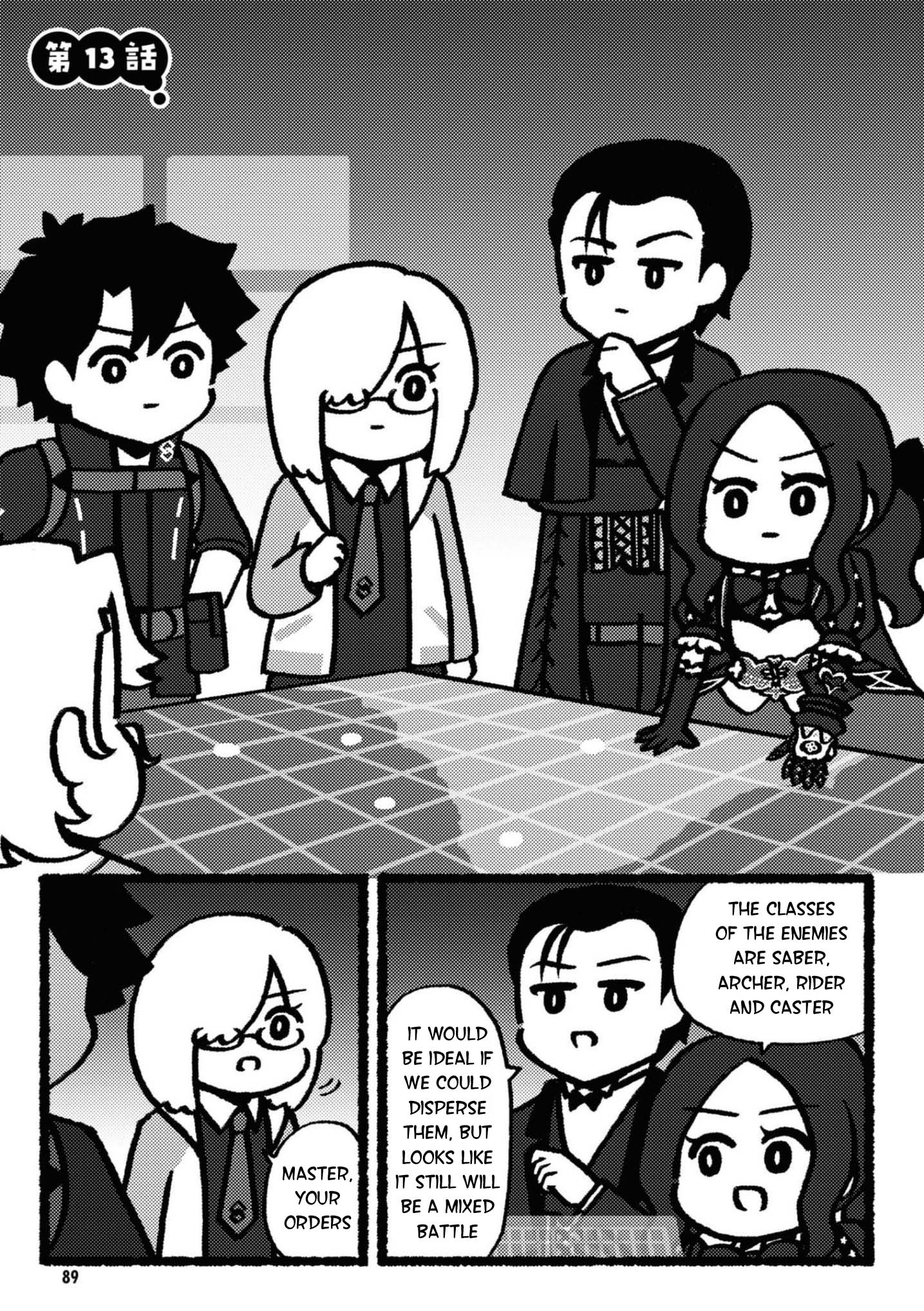 Fate/Grand Order: Fujimaru Ritsuka Doesn't Get it Chapter 13 page 1 - Chapter 13