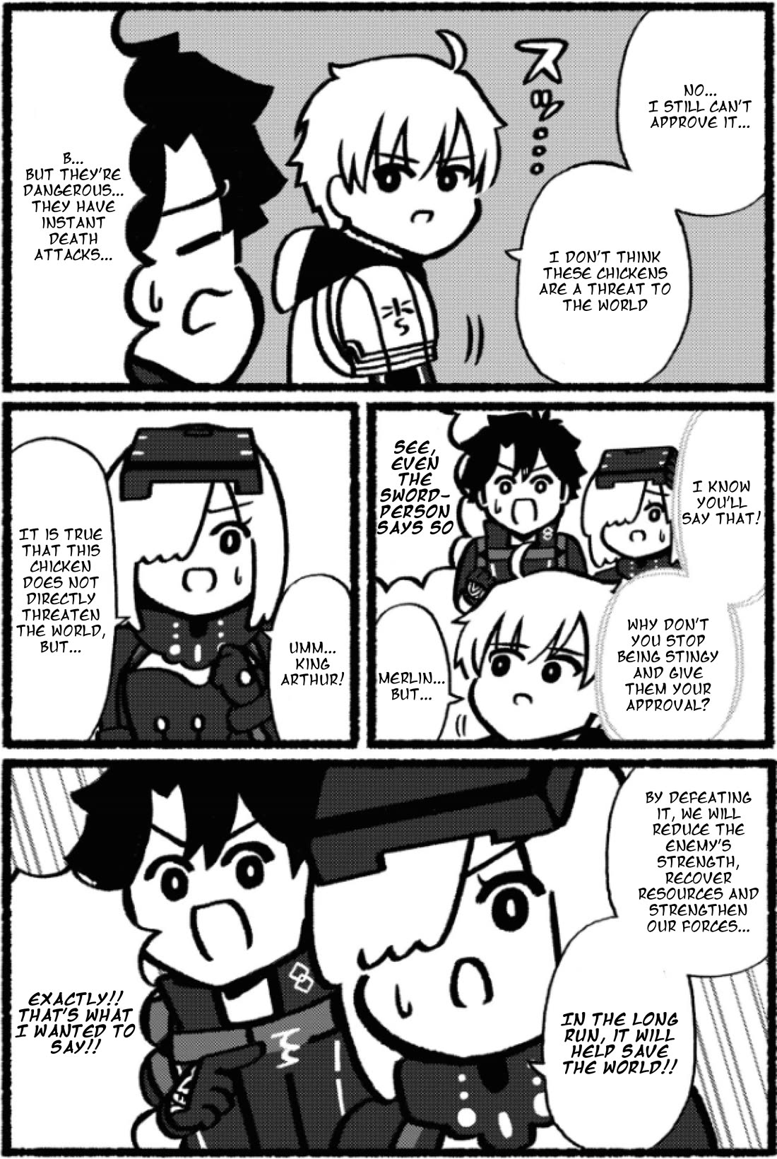 Fate/Grand Order: Fujimaru Ritsuka Doesn't Get it Chapter 24 page 4 - Chapter 24
