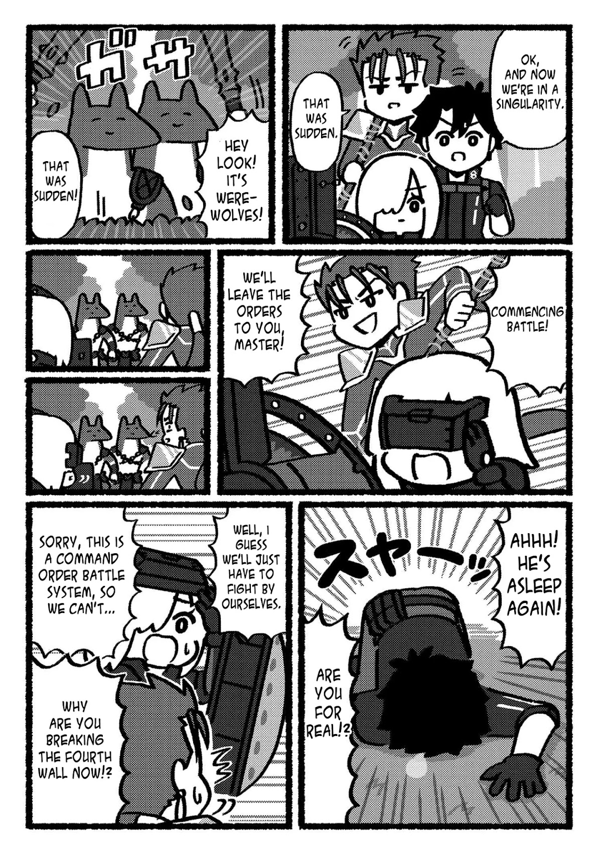 Fate/Grand Order: Fujimaru Ritsuka Doesn't Get it Chapter 3 page 3 - Chapter 3