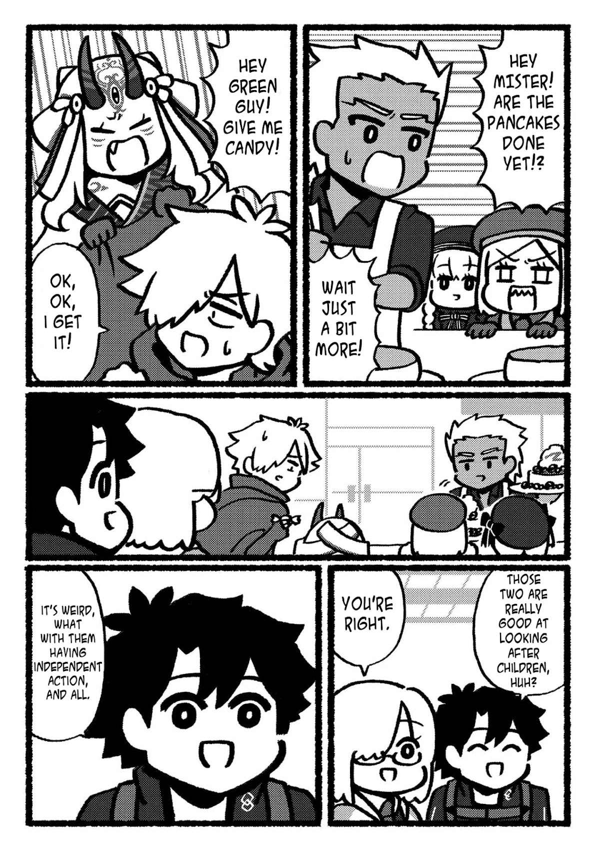 Fate/Grand Order: Fujimaru Ritsuka Doesn't Get it Chapter 4 page 1 - Chapter 4