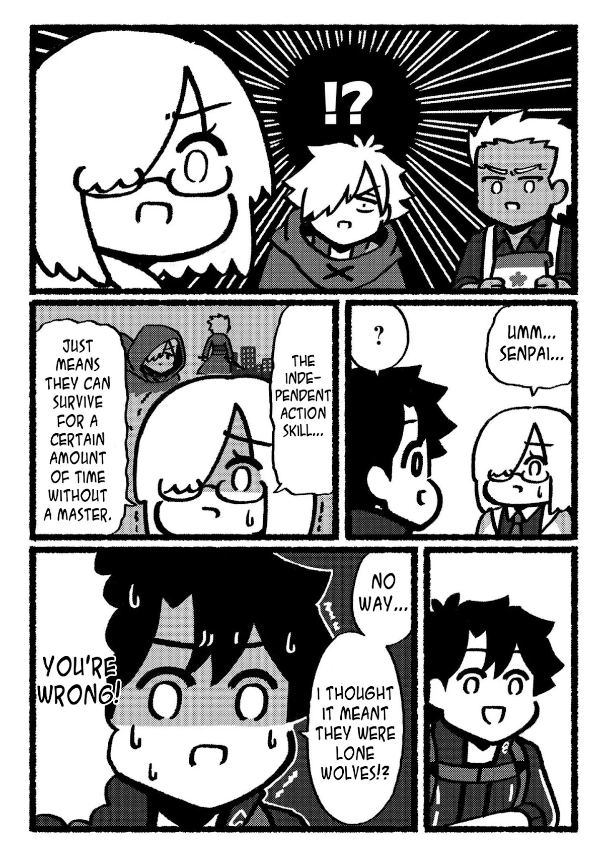 Fate/Grand Order: Fujimaru Ritsuka Doesn't Get it Chapter 4 page 2 - Chapter 4