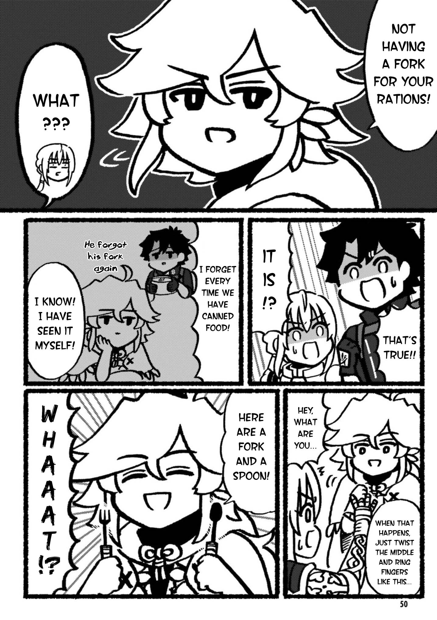 Fate/Grand Order: Fujimaru Ritsuka Doesn't Get it Chapter 7 page 4 - Chapter 7