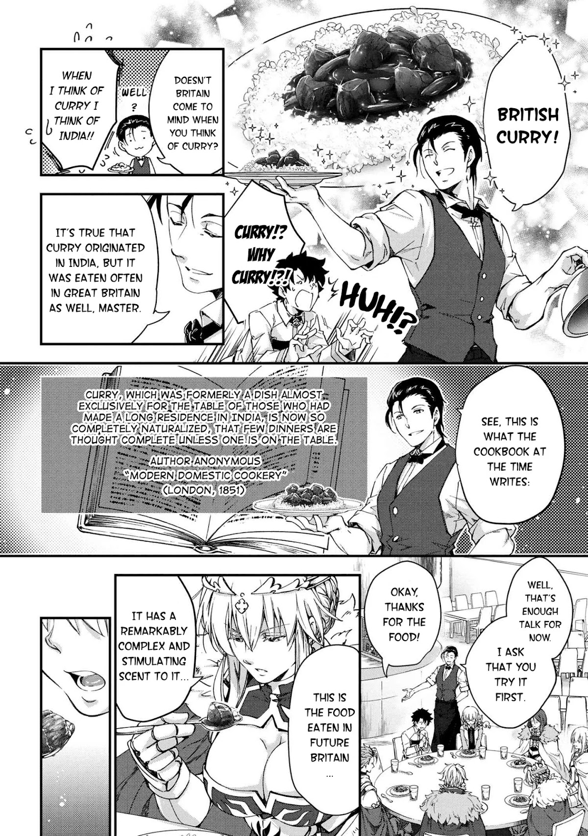 Fate/Grand Order - The Heroic Spirit Food Chronicles Chapter 1 page 12 - Chapter 1: British Curry