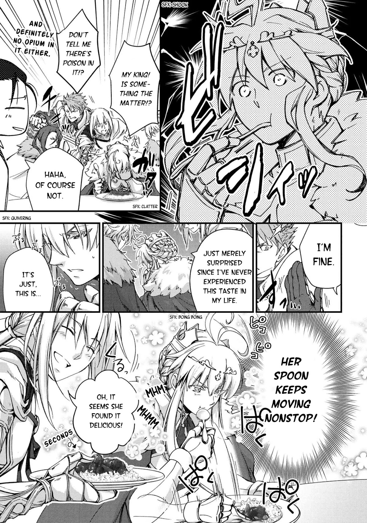 Fate/Grand Order - The Heroic Spirit Food Chronicles Chapter 1 page 13 - Chapter 1: British Curry