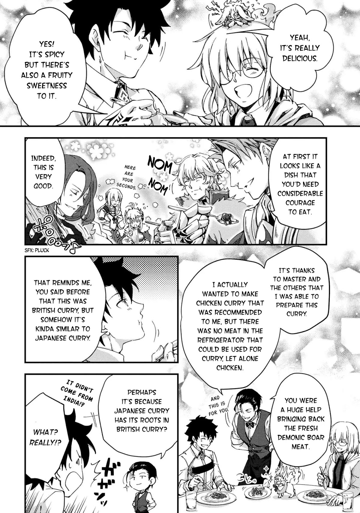 Fate/Grand Order - The Heroic Spirit Food Chronicles Chapter 1 page 14 - Chapter 1: British Curry