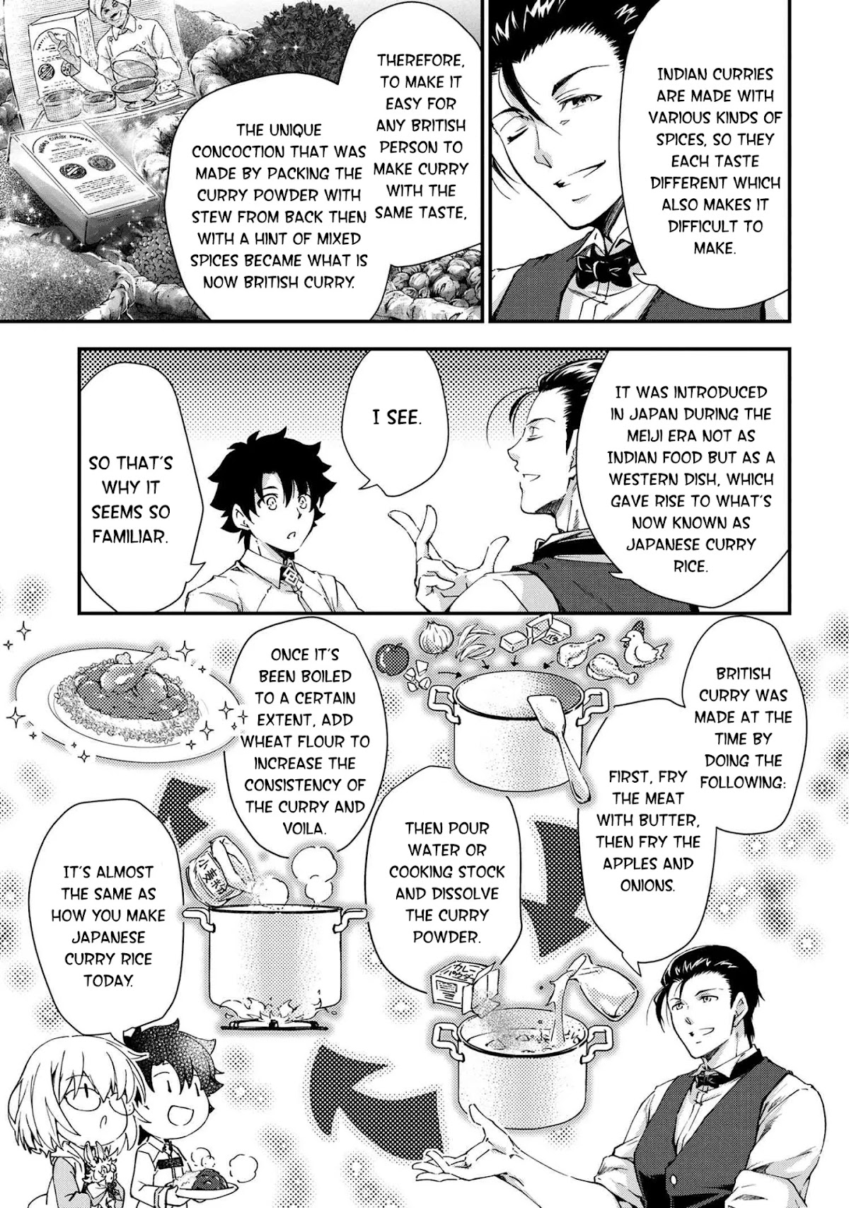 Fate/Grand Order - The Heroic Spirit Food Chronicles Chapter 1 page 15 - Chapter 1: British Curry