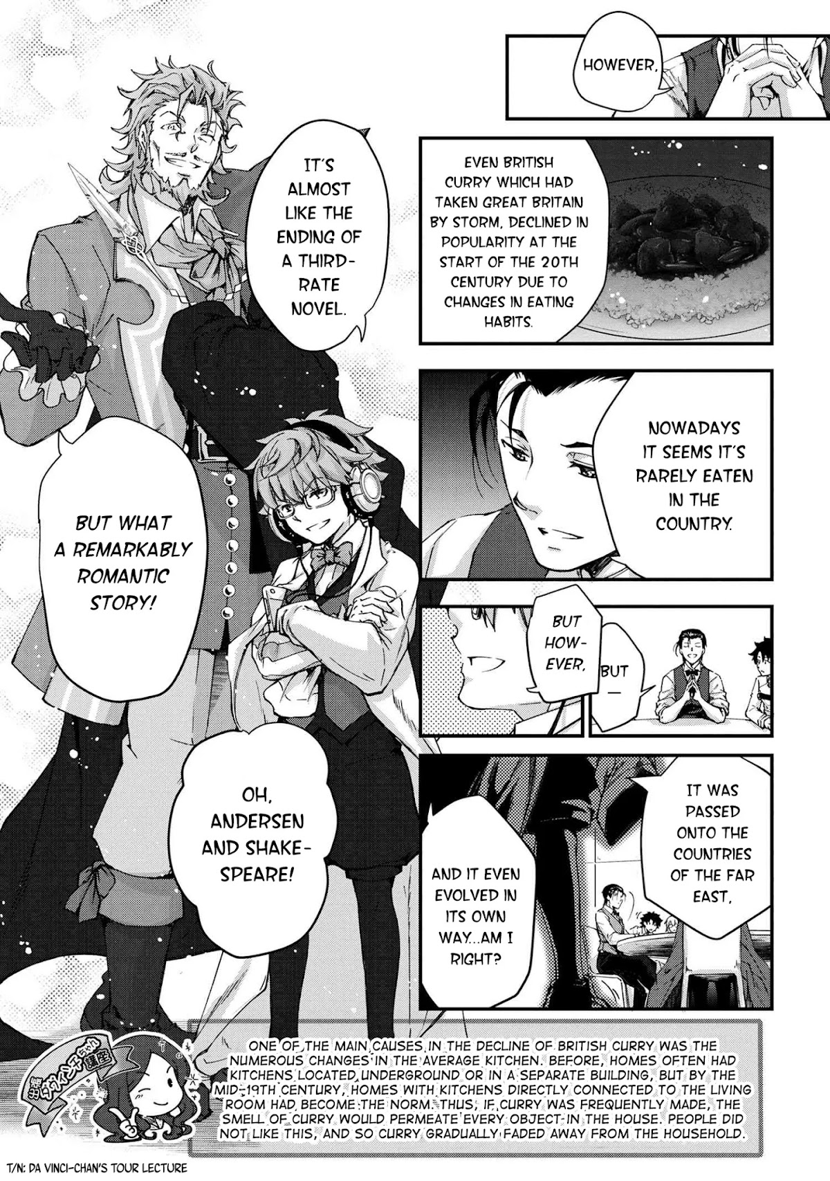 Fate/Grand Order - The Heroic Spirit Food Chronicles Chapter 1 page 17 - Chapter 1: British Curry