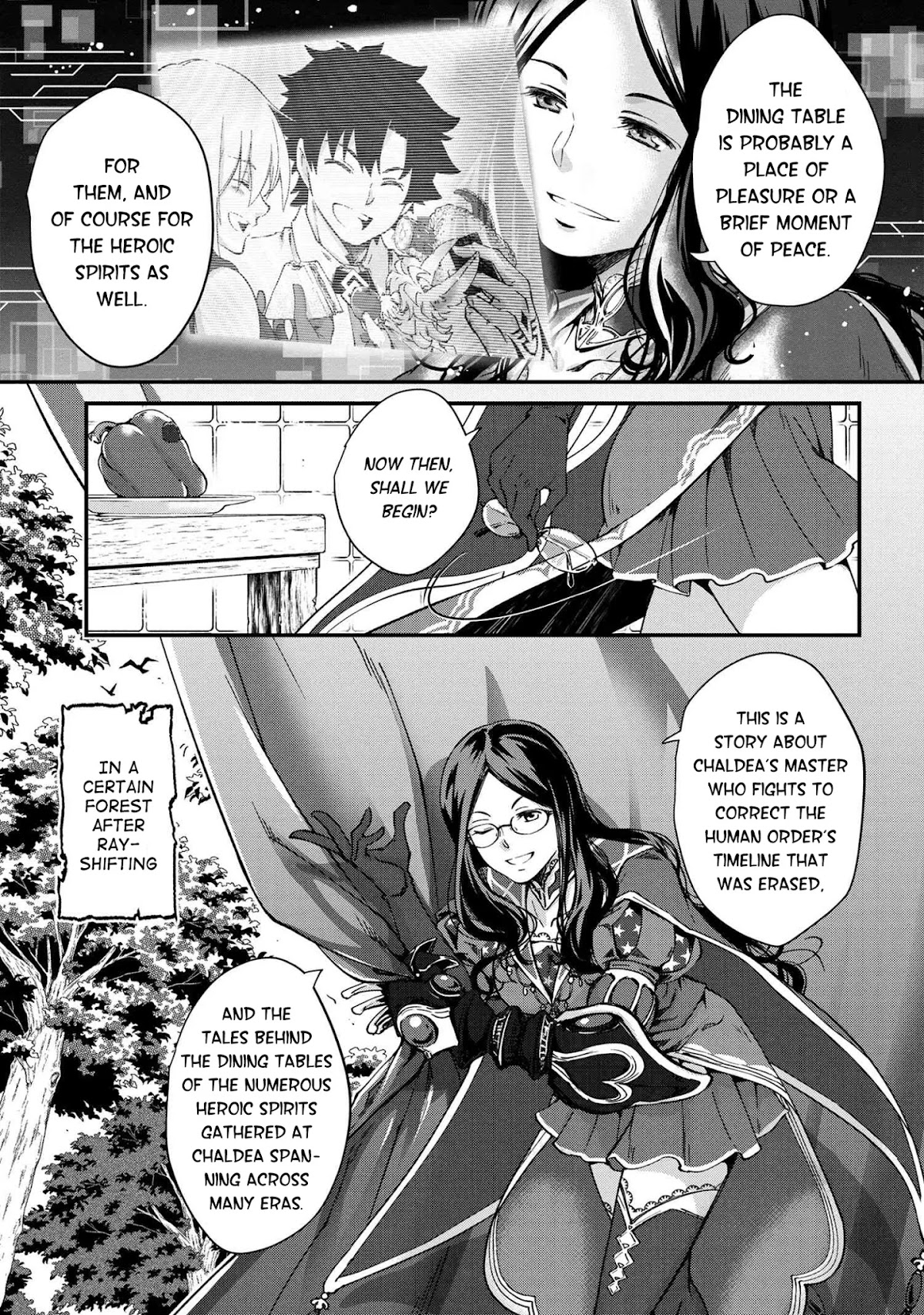 Fate/Grand Order - The Heroic Spirit Food Chronicles Chapter 1 page 3 - Chapter 1: British Curry